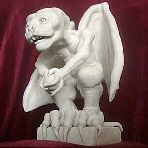 Grotesque sculpture